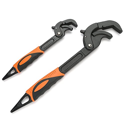 LESOLEIL Schraubenschlüssel Satz Multifunktions Universal Reparatur Werkzeuge Snap N Grip Verstellbarer 14-60mm