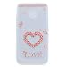 Produktbild Lonchee Moto G5 Hülle,Bunte Muster Weich TPU Handy Hülle Durchsichtig Transparent Etui Cover Case Protective Shell Soft Schutzhülle Telefon Kasten für Moto G5 – Liebe