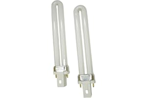 Bynome G23 2 Pin LED Bulbs 9W for Bathroom Light Bulb Fluorescent Tube Energy Saving Lamp (AC220-240V,Pack of 2) (Warm White 2700K)