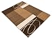 Produktbild Design Velours Teppich Tony braun / beige 101083, Größe:190 cm x 280 cm