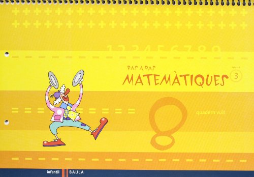 Quadern vuit Pas a Pas Matemàtiques nivell 3 Cicle Infantil (Projecte Pas a Pas)
