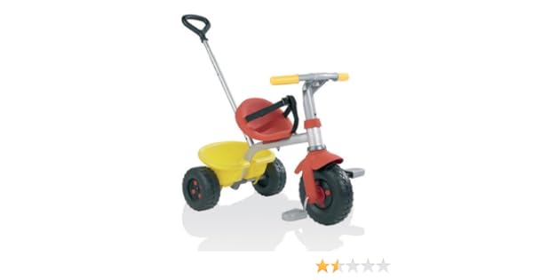 red and yellow trike