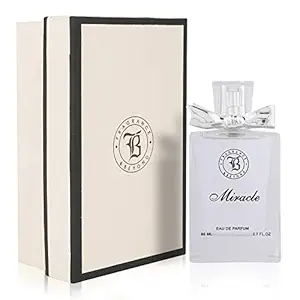 Fragrance & Beyond Miracle Eau De Parfum (Perfume) For Women - 80ML | Long Lasting Fragrance | Upto 1000 Spays |Made In India