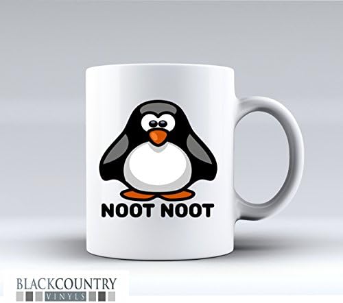 M204 NOOT NOOT Funny Design Novelty Gift Idea Coffee Tea Ceramic Mug
