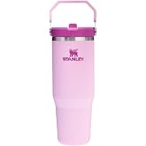 Stanley The Iceflow&trade; Flip Straw Tumbler 30 Oz | Cherry Blossom Pipetli Termos Bardak 0,89 Litre