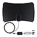Produktbild TV-Antenne HDTV017 HDTV Digital HD 1080P 50 Meilen Reichweite verstärkte Indoor TV-Antenne mit erweitertem Signalverstärker für digitale Freeview und analoge TV-Signal