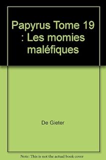 jaquette livre BD Pirate : Papyrus, tome 19 : Les momies maléfiques