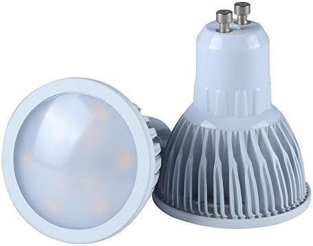 RSN LED 2pcs 5W LED SMD Spotlight Bulb GU10 Warm White Downlight Ceiling Bright Indoor Home Lamp Downlight for Bedroom 220V 500lm 3000K