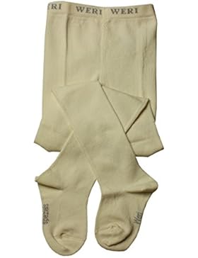 Weri Spezials Baby und Kinderstrumpfhose in Creme UNI Glatt