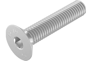 Vis à tête fraisée SECCARO M5 x 25 mm, acier inoxydable V2A VA A2, DIN 7991 / ISO 10642, à six pans creux, 20 pièces