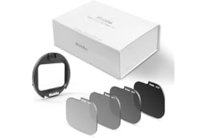 Haida Ensemble de Filtre ND pour Objectif Arrière - ND8 ND16 ND64 ND1000 Kit de Filtres à Densité Neutre avec Bague d'adaptation pour Objectif Sony 14mm f/1,8 GM