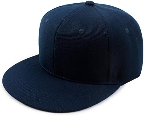 Baseball Cap Cotton Flat-brimmed Solid Color Adjustable Hat,one size,6#