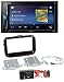 Produktbild caraudio24 Pioneer AVH-A200BT USB DVD 2DIN Bluetooth CD MP3 Autoradio für Alfa Giulietta ab 13 940 Facelift Piano