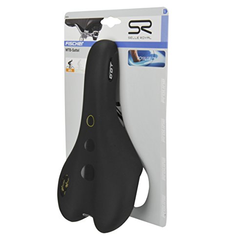 Fischer Trekking-Sattel Visual Gel, Schwarz, Uni - 3
