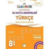 Okyanus Yayınları 8. Sınıf T&uuml;rk&ccedil;e Classmate 36 Hafta Denemeleri
