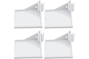 FiTspi Lot de 4 étagères d'angle pour tente de culture, support de poteau de tente de culture, étagères polyvalentes pour placer la caméra hygromètre et le matériel de plantation