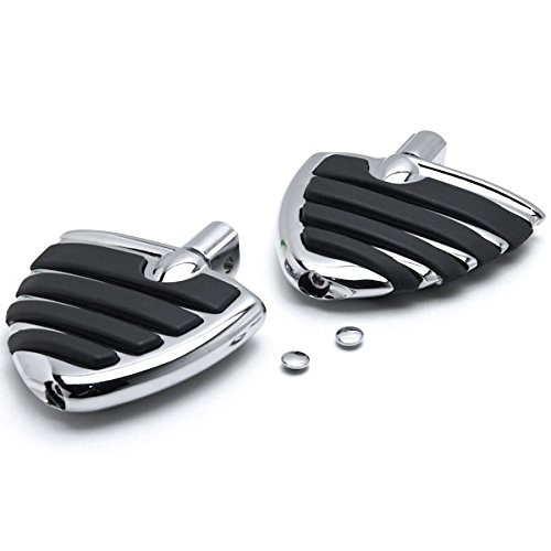 Rider Front Passenger Footrests Foot Pegs Motor Foot Rests 2PCS Fit For Honda Gold Wing F6B 2013