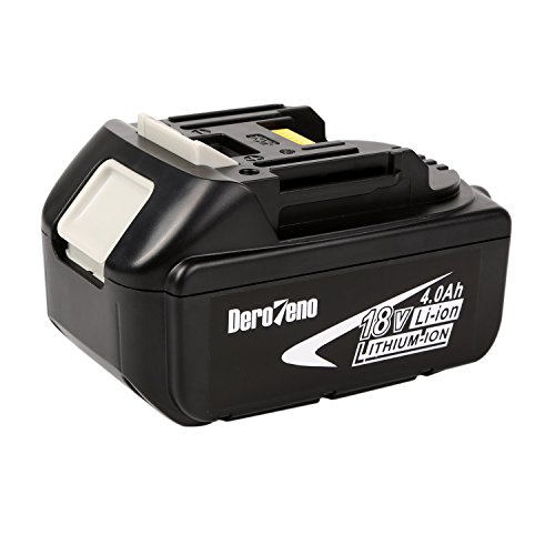 DeroTeno 18V 4,0Ah Li-ion Werkzeugakku Akku Für Makita 194205-3,194309-1, BL1815,BL1830, LXT400 - 3