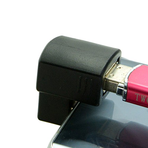 CY bis rechts 180 Grad abgewinkelter micro USB OTG zu USB 2.0 Buchse Verlängerung Adapter für Handy & Tablet - 3