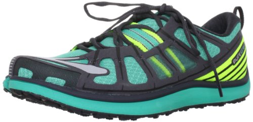 Brooks Womens Puregrit 2 W Running Shoes 1201331B320 Silver/Black/Pool Green/Nightlife 5.5 UK, 38.5 EU, 7.5 US Regular