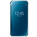 Produktbild Samsung Clear View Case für Samsung Galaxy S6, blau