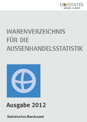 Warenverzeichnis für die Außenhandelsstatistik 2012