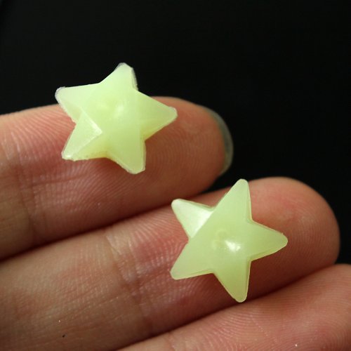 RHX 3D-Leuchtsterne mit doppelseitigem Klebestreifen, für Kinderzimmer, 200 Stück - 5