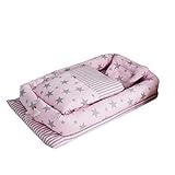 Se utiliza para mantener a su bebé tumbado en la cama de forma segura, y mantener cómodo