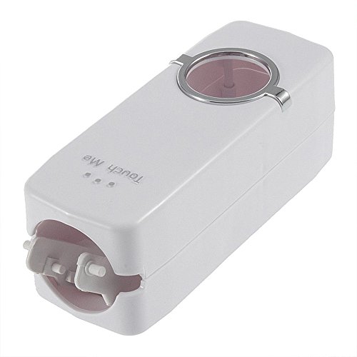 Fenrad® Automatischer Zahnpastaspender, handfreie Bedienung, mit Zahnbürstenhalter (5 Plätze) - 5