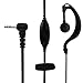 Produktbild Heaviesk Professionelle 2,5 mm G-Form Clip Ohr Headset/Ohrhörer Mic für Motorola Talkabout 2 Zwei-Wege-Funk Walkie Talkie