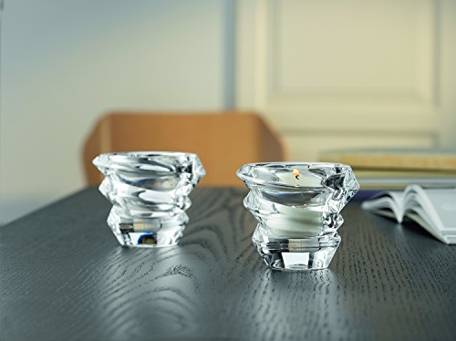 Spiegelau & Nachtmann, 2er-Set Votiv, Kristallglas, Höhe: 7 cm, Slice, 0090030-0 - 5