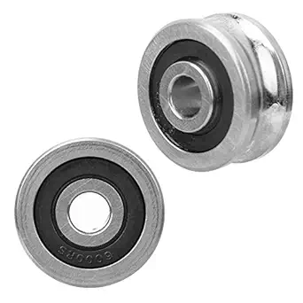 Ball Bearing, Polished High Carbon Chrome Spherical Raceway Durable U Groove Track Guide Bearing for Mechanical Equipment for Industry