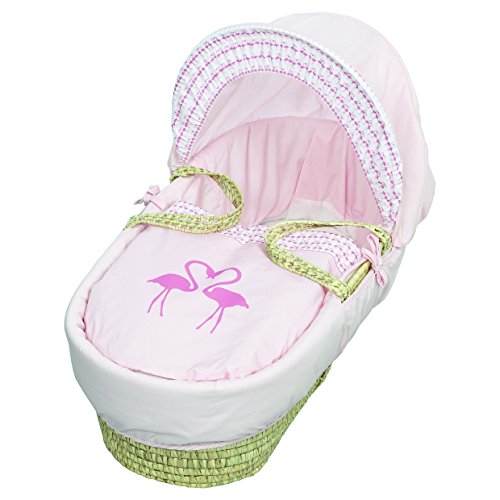 Kinder Valley Flamingo Moses Basket