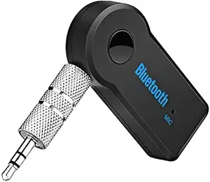 Rambot Bluetooth Music Receiver Wireless Car Kit 3.5mm Aux Bluetooth Audio Adapter for Handsfree Calling