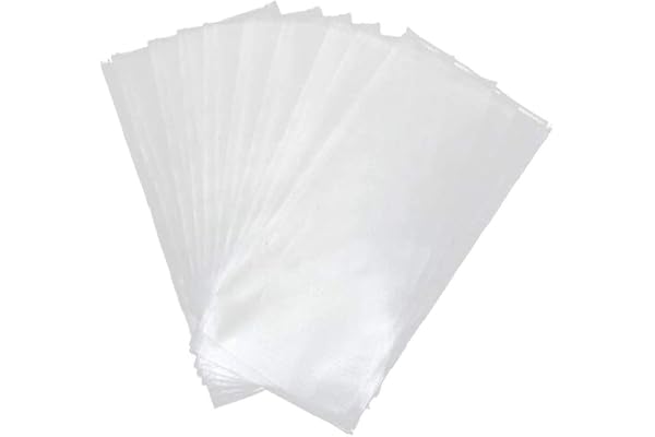 POFET Sac en alcool polyvinylique soluble pour appâts solides, accessoire pour la pêche à la carpe (7 x 15 cm)