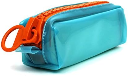 Modern Neon Colour Pencil Case, Spacious Convenient (Turquoise)