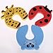 Vktech 10pcs Set Child Safety Cartoon Door Card Baby Door Stopper Clip Security