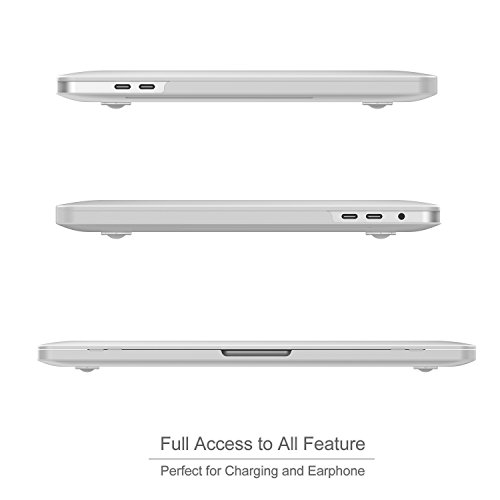 MacBook Pro 13 Fall 2016 A1706/A1708, ProCase Gummierte Hard Case Shell Cover und Tastatur Haut für Apple Macbook Pro 33 cm (2016 Release) mit/ohne Touch Bar und Touch ID - 5
