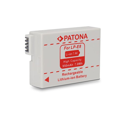 Batterie LP-E8 pour Canon EOS 550D   600D   650D   700D   Rebel T2i   Rebel T3i   Rebel T4i   Rebel T5i