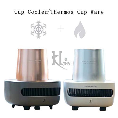 YiYou Calentador de café Inteligente,De Té Calentador Posavasos Placa de Calentador de Taza de té para Calentar Té, Agua, Cacao, Leche Mejor Idea de Regalo Calentador de TazaWhite