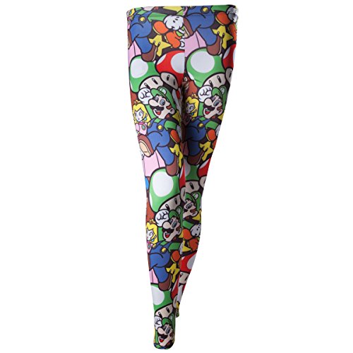 Preisvergleich Produktbild Nintendo Leggings -L- Character All Over Print