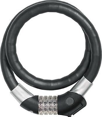 Abus cable-antivol à combinaision 'Steel-o-flex' Raydo Pro 1460/85 + support de fixation TExKF