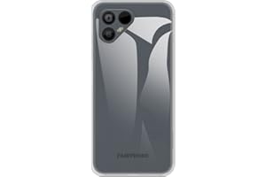SHANTIME TPU Handyhülle Kompatibel mit Fairphone 4, Stoßfeste Weiche Schutzhülle mit Präzisen Aussparungen und Kratzfestem, Schlankem Design (Transparent)