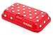 Funky Box ToGo Easy Wipe Travel Dispenser box Red Polka