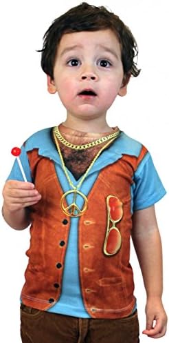 Faux Real Tees Toddler Hairy Chest (2 Years)
