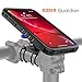 Produktbild BasicStock iPhone Xr Bike Kit, Fahrrad Handyhalterung Wasserdichte Hülle, Militärstandard DropTest Zertifiziert Fahrradhalterung Motorrad Handy-Halter Radsport Fahrrad-Lenker Handyhalter (Schwarz)