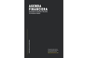 AGENDA FINANCIERA: Gestiona tu dinero y mejora tu productividad. Incluye planner diario, libro de cuentas tipo kakebo, páginas día vista y planificador mensual.
