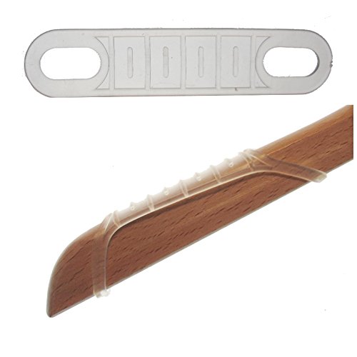 Preisvergleich Produktbild Hagspiel 50 Paar Slip-nots, transparent ideal für Holzkleiderbügel