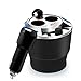 Produktbild Autor Dual-USB Car für Telefon Dual USB Car Charger Cup Ladespannung Aktuelle Anzeige Telefon LadegerätKartenmodulator Bluetooth Car Anschluss für PKW LKW Off-Road (Black)