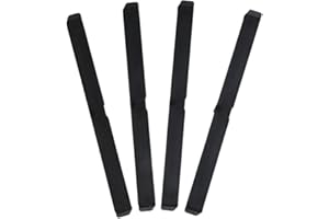 SISINKAL Tapa de riel para portaequipajes de techo, para Opel Astra H, piezas de repuesto de ajuste directo, parte delantera y trasera, color negro, 4 piezas